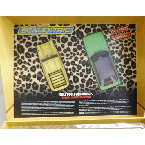 750 - Scalextric Only Fools and Horses special edition twin pack