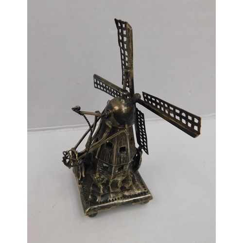 175 - Continental silver - windmill model