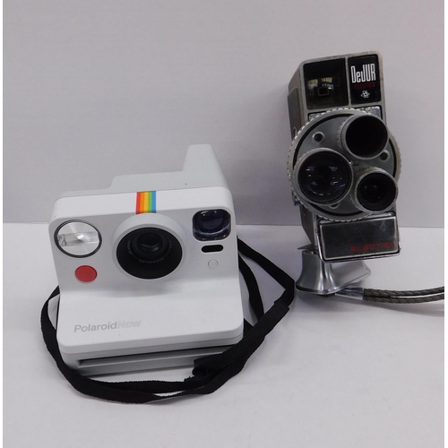 199 - Polaroid/instant camera - & Dejur/Electra camera