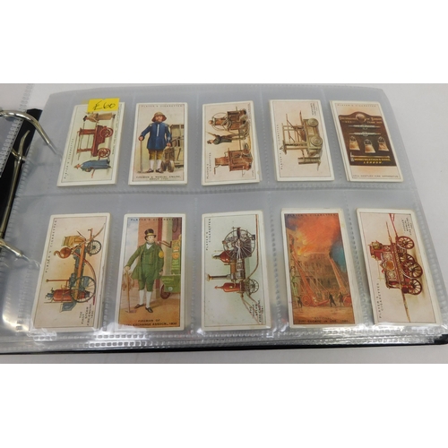 223 - Nine - sets of cigarette cards