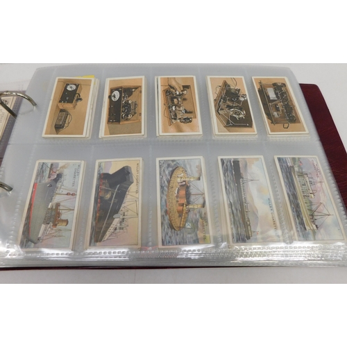 233 - Eight - sets of cigarette cards