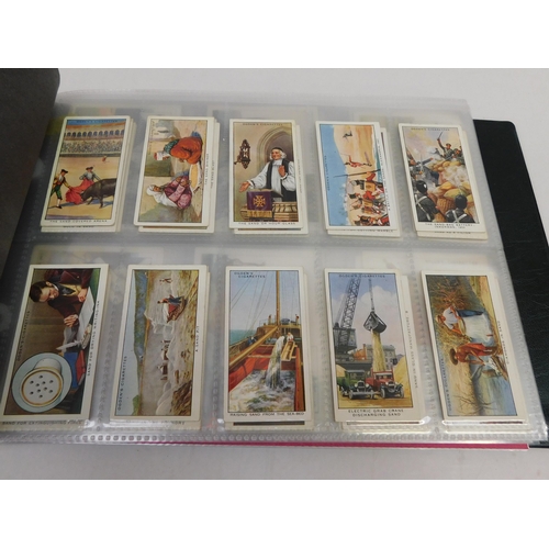 239 - Seven - sets of cigarette cards