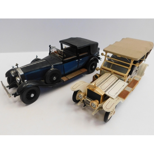 260 - Franklin Mint - 1929 Rolls Royce Phantom model - & 1911 Rolls Royce - require attention