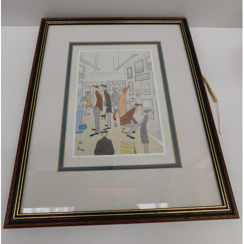 264 - Framed print - G.W Burns/approx. 10.5