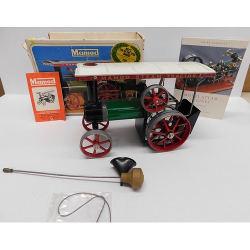 267 - Mamod T.E 1a - traction engine/boxed