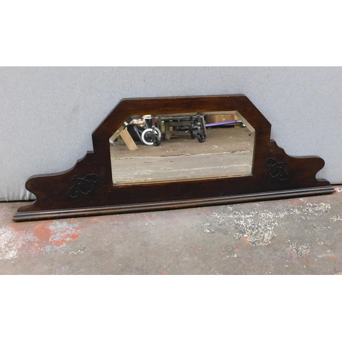 557A - Vintage sideboard mirror