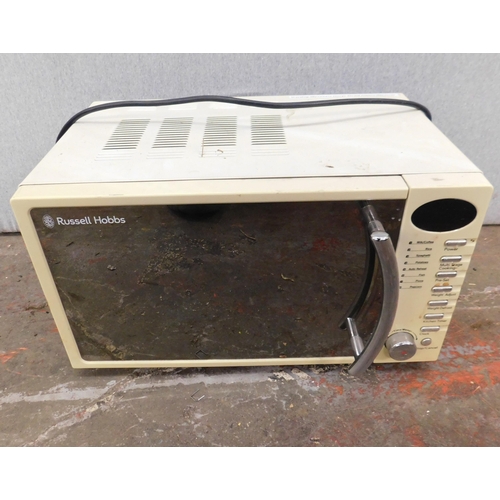 710 - Russell Hobbs microwave W/O