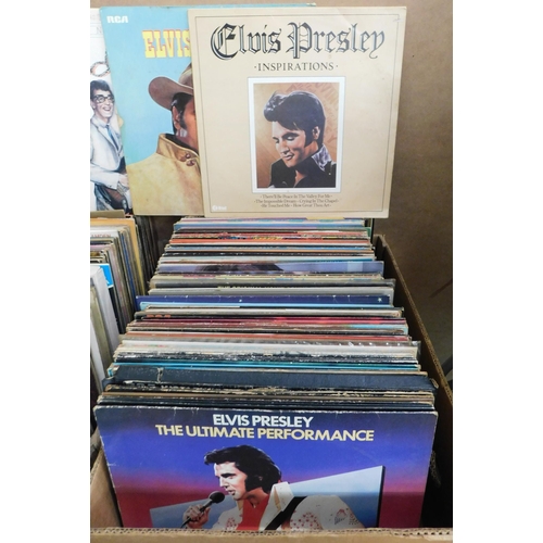 72 - Mixed LPs including - Elvis/The Beatles & Buddy Holly