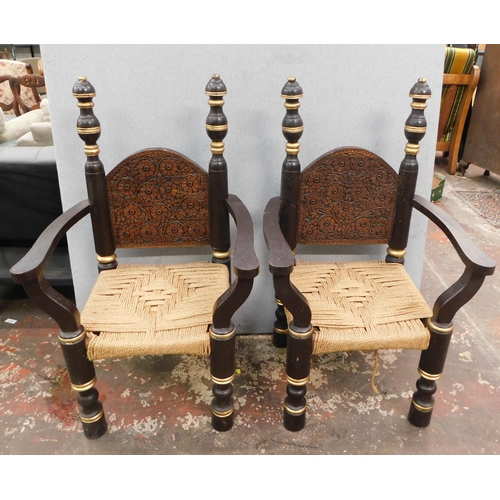 815 - Two decorative chairs