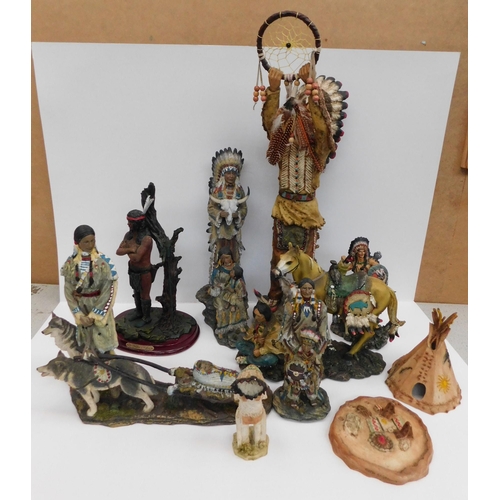 99 - Native American Indian figures