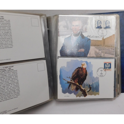 167 - American FDCs & Maximum cards