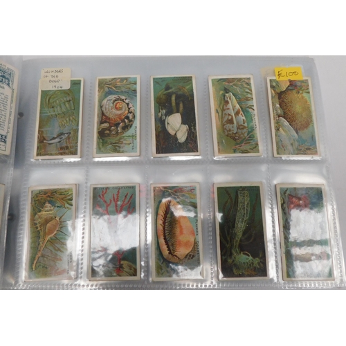 181 - Four - sets of cigarette cards