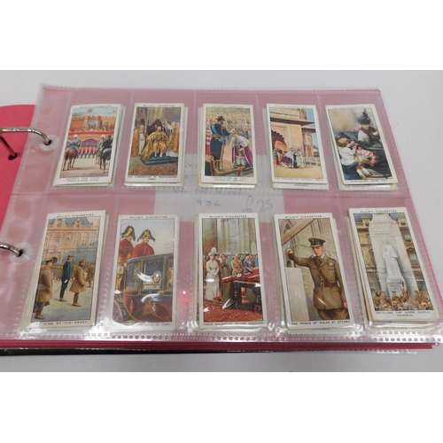 189 - Eleven - sets of cigarette cards