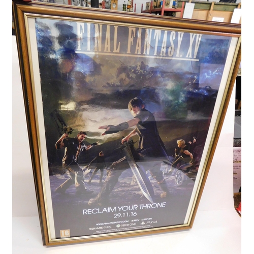 191A - Final Fantasy XV - framed poster