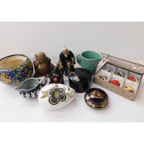 192 - Mixed items including - Oriental style ceramics