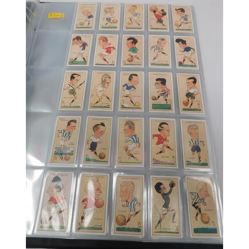 200 - Six - sets of cigarette cards