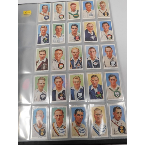 200 - Six - sets of cigarette cards