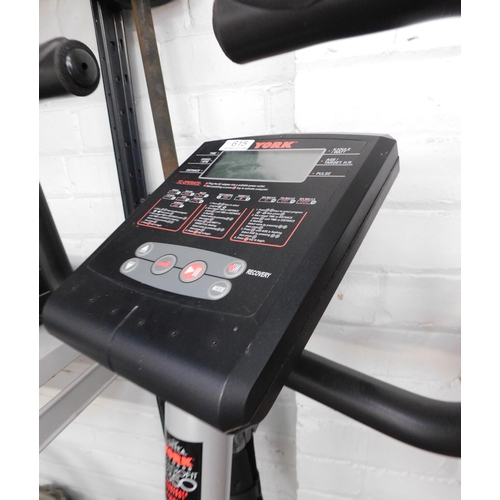 615A - York cardio-fit 3350 cycling machine W/O with weights etc.