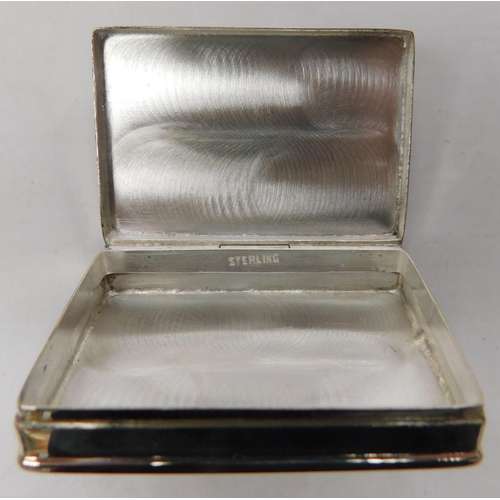 100 - Silver - Victorian style/erotic themed trinket box