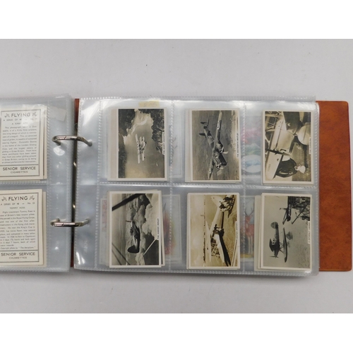 182 - Nine - sets of cigarette cards