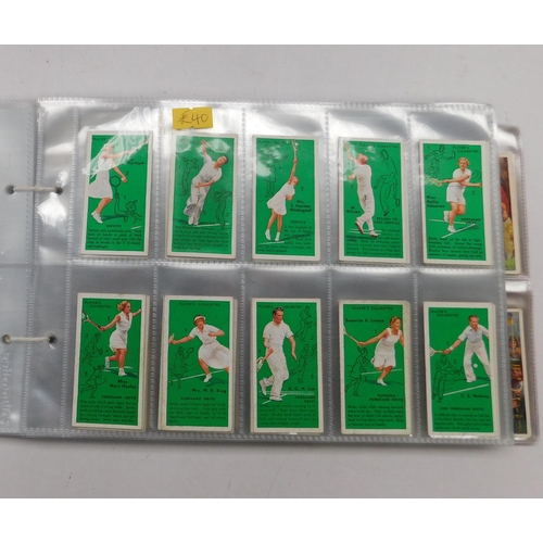 197 - Eight - sets of cigarette cards