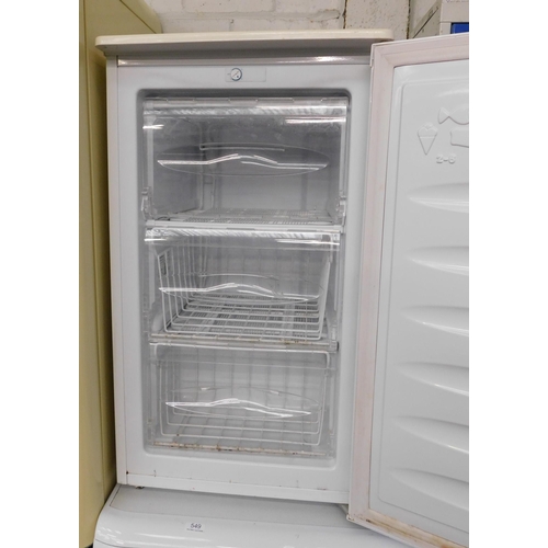 550 - Beko undercounter freezer W/O