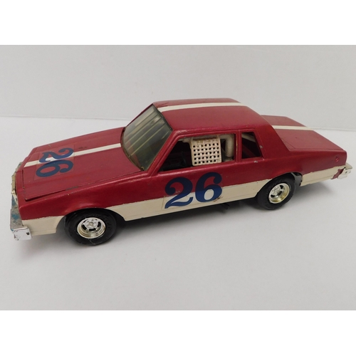 111 - 1980s era/tinplate - Chevy Caprice/stock car - 1/25 scale