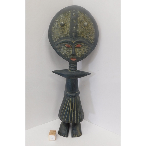 12 - African - hand carved wooden/fertility figure