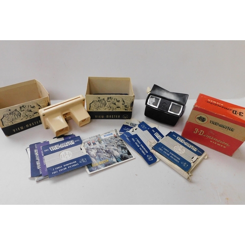 15 - Two - View Master/3D slide viewers & slides