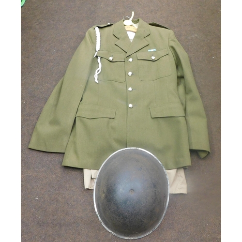 40 - Military - dress uniform & helmet