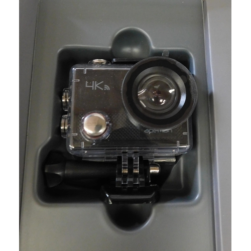 613 - A77 4K Action camera - RRP £79.99 (boxed w/o)