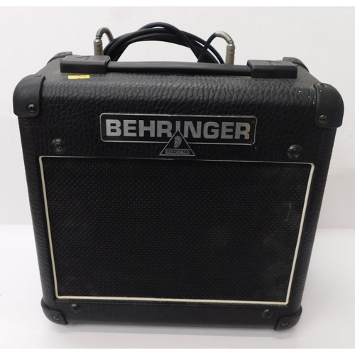 721 - Behringer AC 108 Vintager 15W tube amplifier - powers on