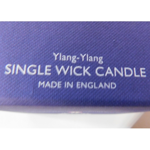 767 - New and boxed Molton Brown single wick candle - Ylang Ylang