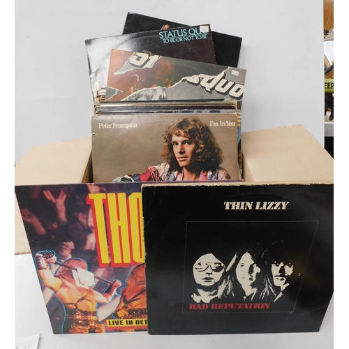 9 - Rock LPs - various artists