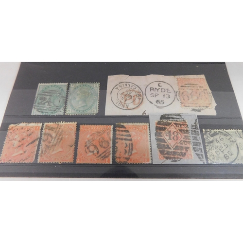 11 - Antique Victorian era - Surface printed/stamps - on stock card