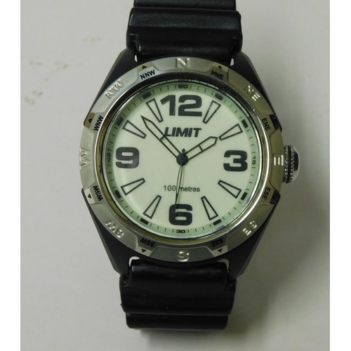 154 - Limit/100m - divers wristwatch W/O - boxed