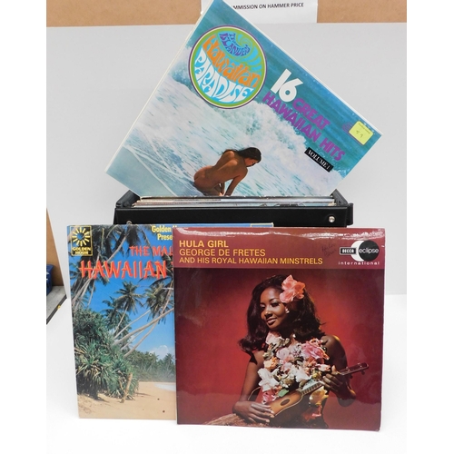 2 - Hawaiian themed/LPs - various artists