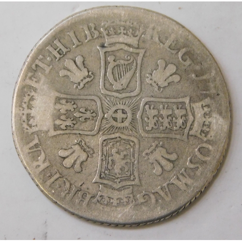 250 - Queen Anne - 1705 dated/Shilling coin