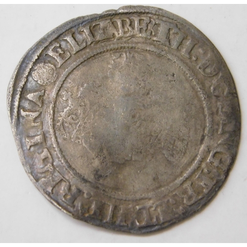 274 - Elizabeth I - 1563 dated/Sixpence