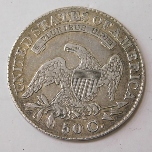 275 - Antique American - 1828 dated/Half Dollar coin