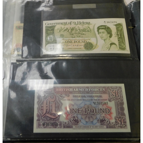 279 - Album containing - all world/antique & vintage - bank notes & related ephemera