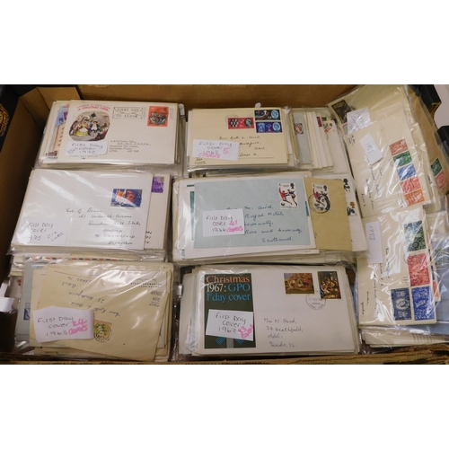 43 - Vintage - 1950/60s & 70s era - FDCs & stamps