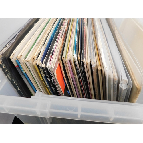 5 - Approximately fifty LPs & 12