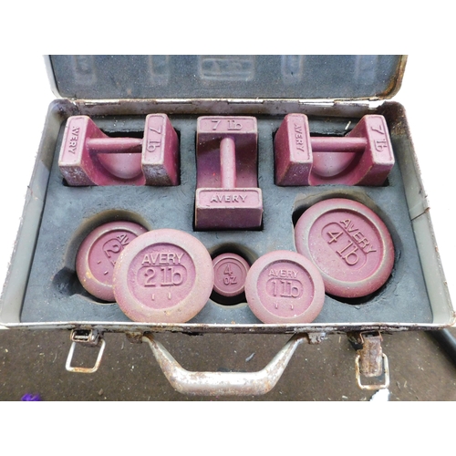 507 - Set of Avery weights