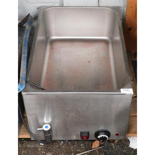 513 - Temperature controlled catering sink W/O