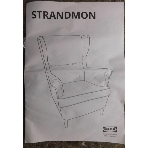 566 - Ikea Strandman armchair - to assemble - as new