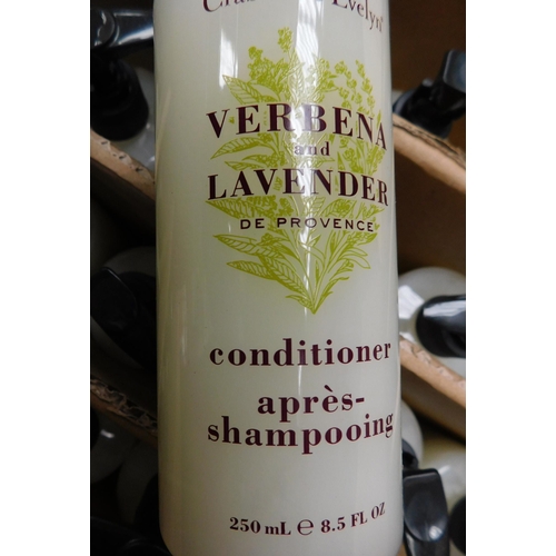 777 - 24x New in box Verbena and Lavender 250ml conditioners