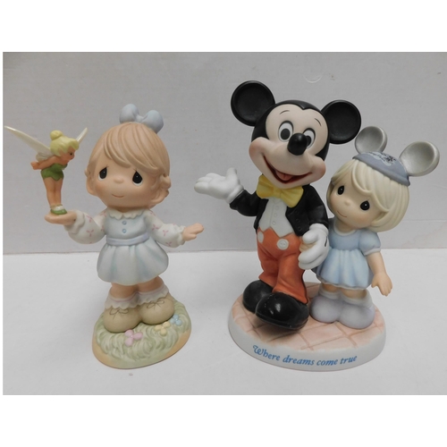 20A - Precious Moments/Disney - Where Dreams Come True & Make Every Day figures