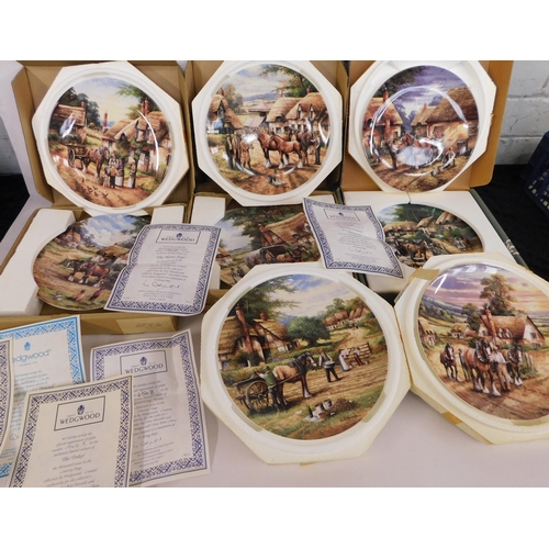 295 - Ceramic plates - including Wedgwood
GREEN SALE - SPEND £1 - AVOID THE GROUND - no commission to pay