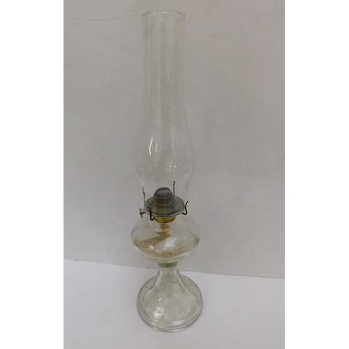 46 - Antique - oil lamp